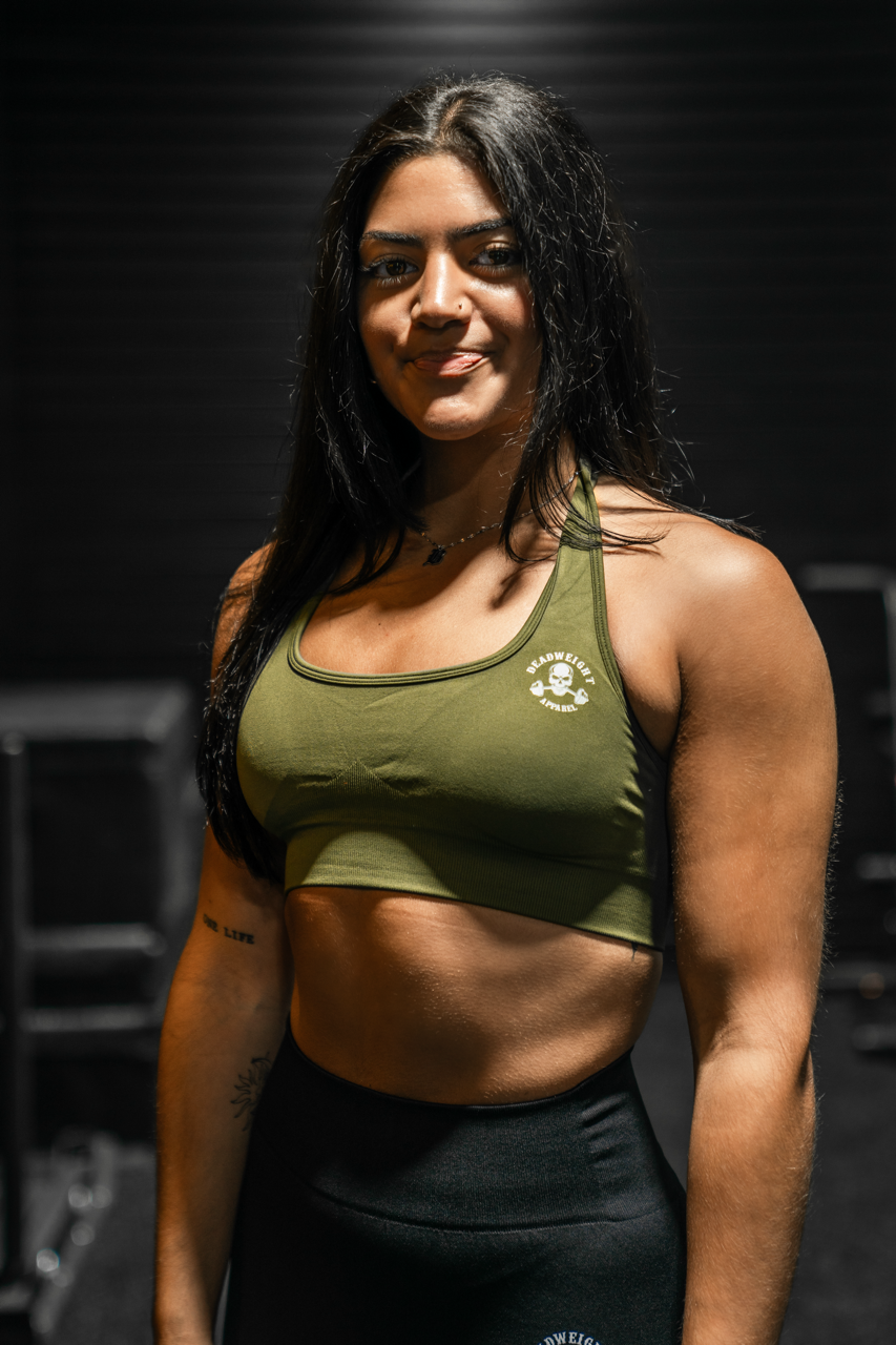 Infinity Halter Sports Bra