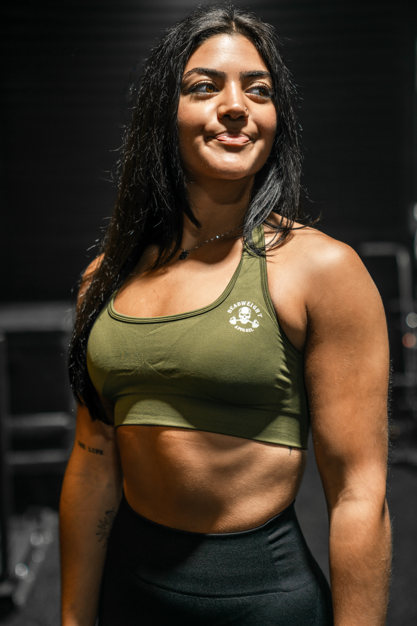 Infinity Halter Sports Bra